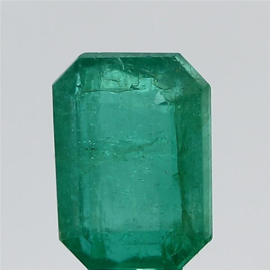 6.43Carat 7.25Ratti Natural Zambian Octagonal shape Green Emerald Gemstone.