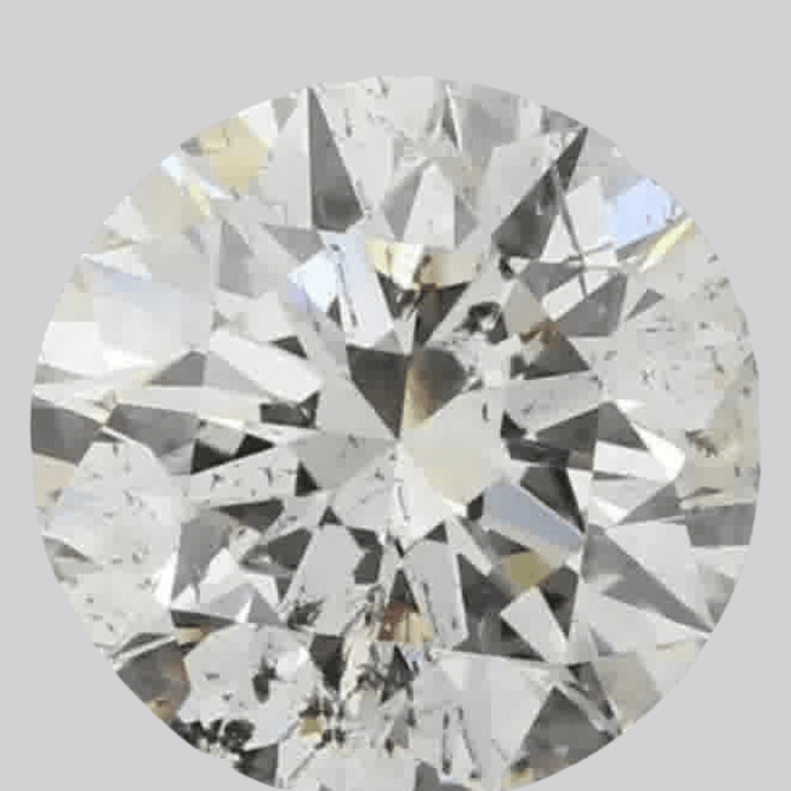 1ct Round Brilliant Cut I Clarity SI2 Color Natural Diamond.
