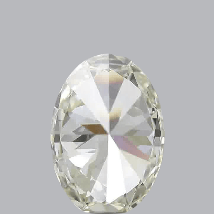 2.01ct Oval Brilliant Cut IF Clarity K Color Natural Diamond.