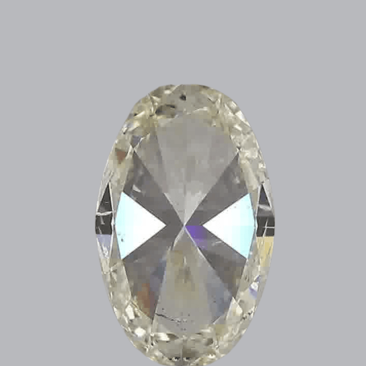 2.02ct Oval Brilliant Cut SI2 Clarity K Color Natural Diamond.