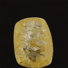 2.44 Carat (2.68 Ratti) Natural Burma Yellow Sapphire - IGI/GTL Certified Cushion-Shaped Gemstone