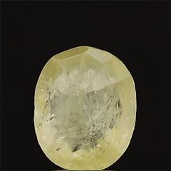 2.51 Carat (3 Ratti) Natural Burma Yellow Sapphire - IGI/GTL Certified Cushion-Shaped Gemstone