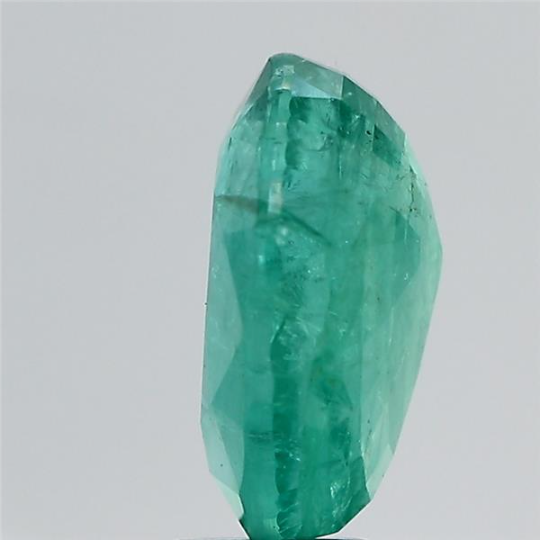 6.07Carat 6.68Ratti Natural Zambian Oval shape Green Emerald Gemstone.