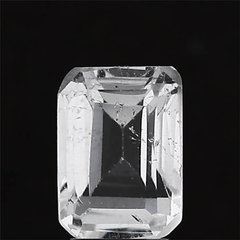 3.06 carat 3.37 ratti GII certified natural Indian Octagonal shape white topaz stone