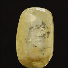 3.13 Carat (3.44 Ratti) Natural Burma Yellow Sapphire - IGI/GTL Certified Cushion-Shaped Gemstone