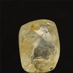3.23 Carat (3.55 Ratti) Natural Burma Yellow Sapphire - IGI/GTL Certified Cushion-Shaped Gemstone