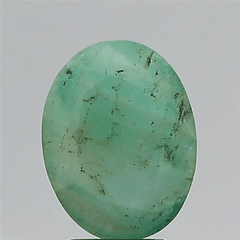 3.25 Carat 3.58 Ratti Natural GII Certified  Colombian oval shape Green Emerald Gemstone