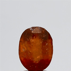 3.45 Carat 4 Ratti GII Certified Natural Ceylon (Sri Lanka) octagonal shape Hessonite (Gomed) Gemstone