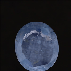 3.59 carat 4 ratti IGI-GTL certified natural Ceylonese oval shape blue sapphire stone