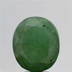 3.85 Carat 4.24 Ratti Natural Zambia oval shape Green Emerald Gemstone
