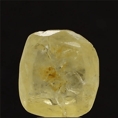 3.87 Carat (4.26 Ratti) Natural Burma Yellow Sapphire - IGI/GTL Certified Cushion-Shaped Gemstone