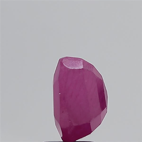 3.95 Carat  4.35 Ratti Natural Mozambique Octagon shape Purplish-red Ruby Gemstone.