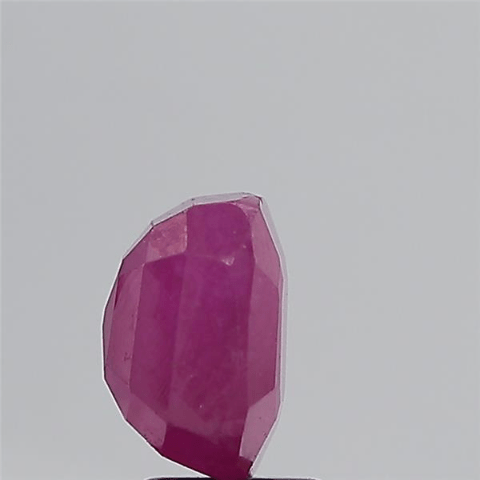 3.95 Carat  4.35 Ratti Natural Mozambique Octagon shape Purplish-red Ruby Gemstone.