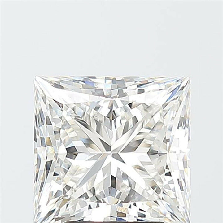 4.02 carat Princess Cut Lab Grown Diamond.