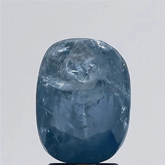 4.3 carat 4.73 ratti IGI-GTL certified natural Ceylonese rectangle shape blue sapphire stone