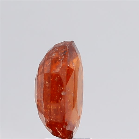 4.55 carat 5.01 ratti GII certified natural ceylon(sri lanka) oval shape hessonite(gomed) stone.