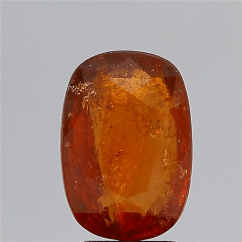 4.7 carat 5.25 ratti IGL certified natural African octagonal shape hessonite gomed stone SolitaireMart