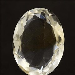 4.89 carat 5.38 ratti natural GII certified Brazil oval shape citrine stone
