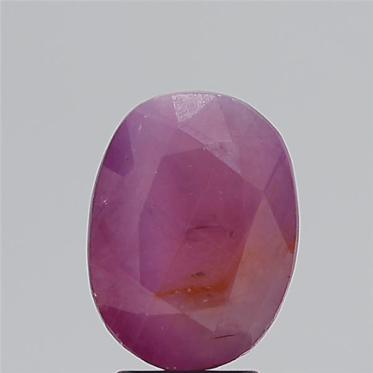 4.9 carat 5.39 ratti  natural Mozambique oval shape Pink Ruby stone.