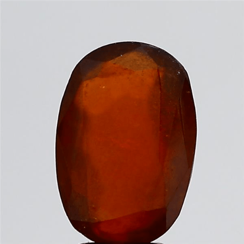 5 Carat 5.5 Ratti GII Certified Natural Ceylon (Sri Lanka) Oval shape Hessonite (Gomed) Gemstone.