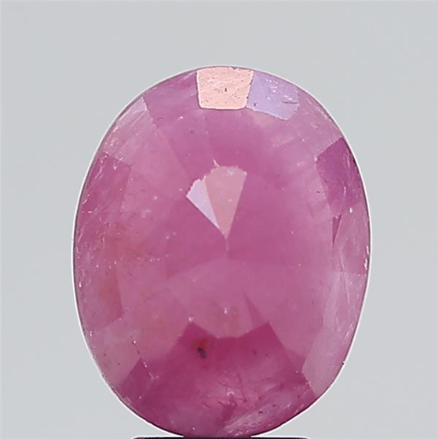 5 Carat 5.5 Ratti Natural Mozambique Oval shape pink Ruby Gemstone.