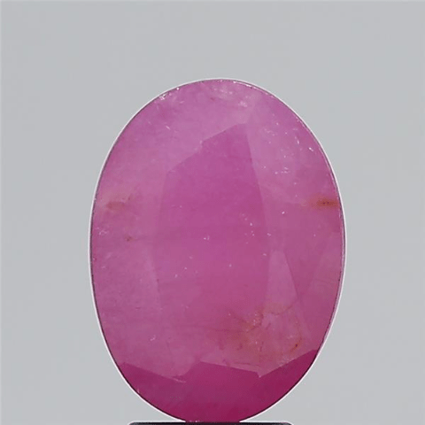5.3. Carat 6 Ratti Natural Mozambique Oval shape pink Ruby Gemstone.