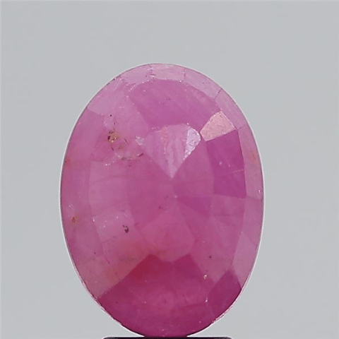 5.3. Carat 6 Ratti Natural Mozambique Oval shape pink Ruby Gemstone.