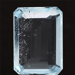 5.31 Carat 6 Ratti IGL Certified natural Brazil octagon Shape Blue Aquamarine Stone.