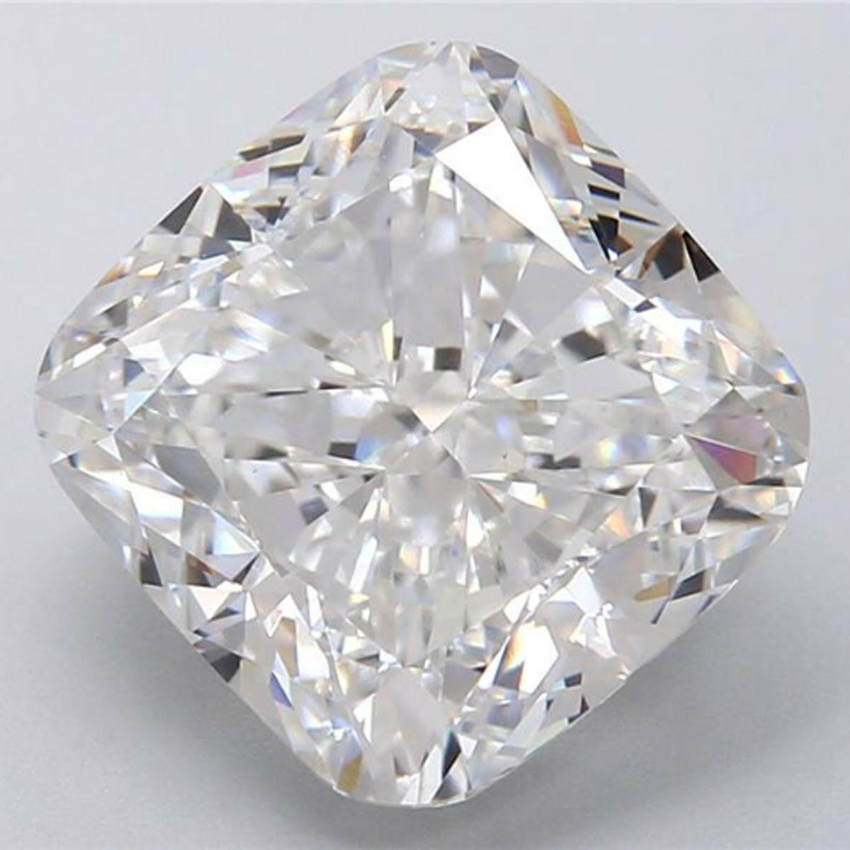 5.66 carat Cushion Shape Lab Grown Diamonds for the Eco-Conscious.