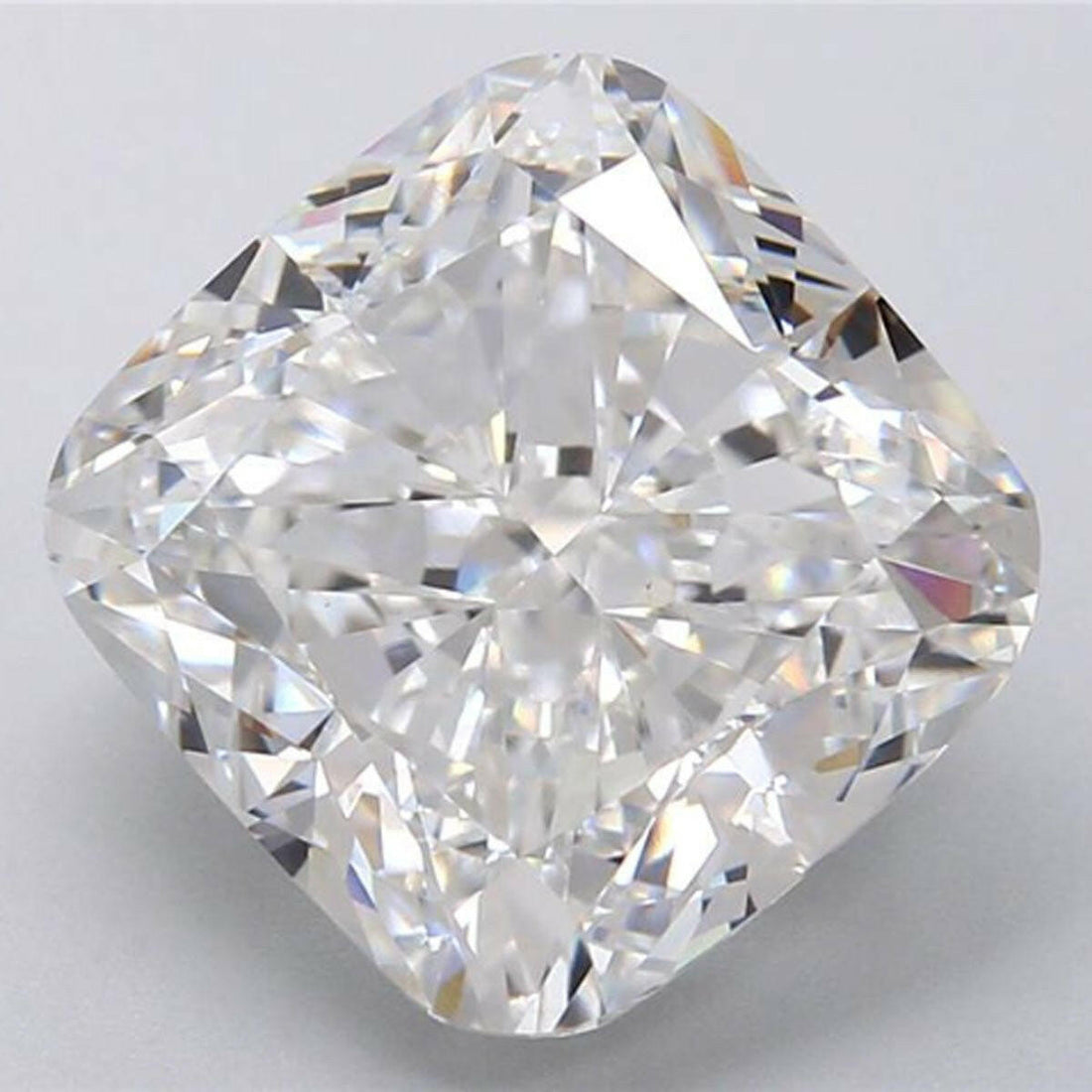 5.66 carat Cushion Shape Lab Grown Diamonds for the Eco-Conscious.