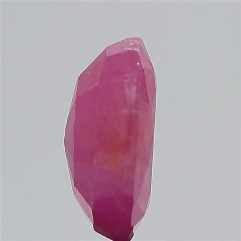 6 Carat 6.6 Ratti Natural Mozambique Oval shape pink Ruby Gemstone.