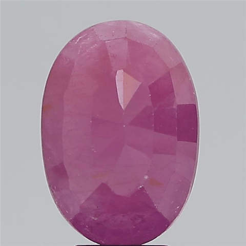 6.05 Carat 6.66 Ratti Natural Mozambique Oval shape pink Ruby Gemstone.