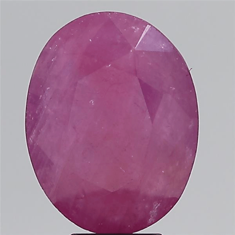7.35 Carat 8.25 Ratti Natural Africa Oval shape pink Ruby Gemstone.