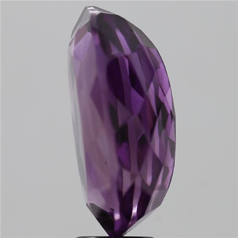 8 Carat 9 Ratti Natural American Oval shape Purple Amethyst Gemstone.