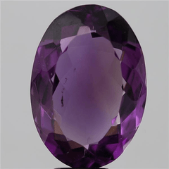 8 Carat 9 Ratti Natural American Oval shape Purple Amethyst Gemstone
