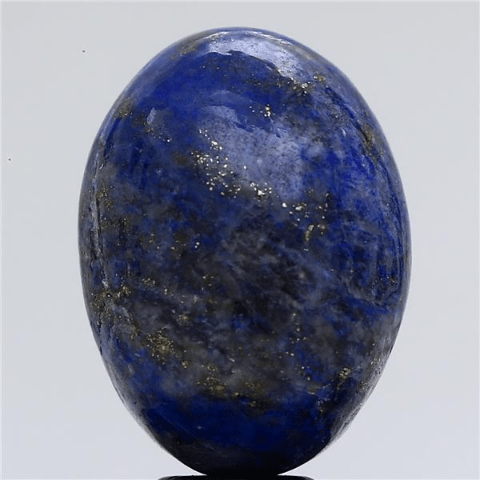 8.6 Carat 9.46 Ratti Natural GII Certified Africa Oval shape Blue Lapis lazuli Gemstone.