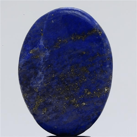 8.6 Carat 9.46 Ratti Natural GII Certified Africa Oval shape Blue Lapis lazuli Gemstone.