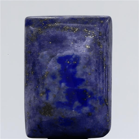 9.5 Carat 10.45 Ratti Natural GII Certified Africa Square shape Blue Lapis lazuli Gemstone.