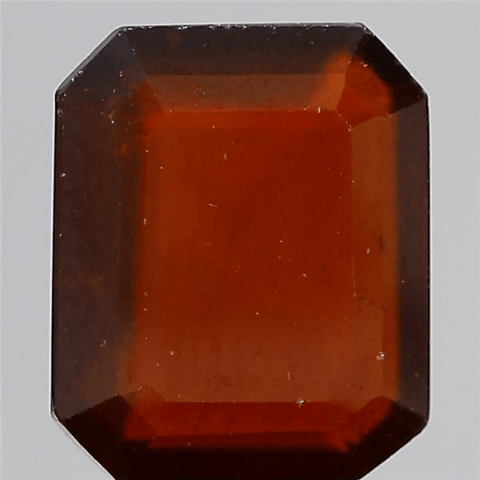9.56 Carat 10.52 Ratti IGL Certified Natural Ceylon (Sri Lanka) Octagonal shape Hessonite (Gomed) Gemstone.