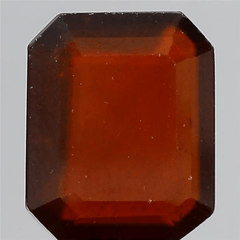 9.56 Carat 10.52 Ratti IGL Certified Natural Ceylon (Sri Lanka) Octagonal shape Hessonite (Gomed) Gemstone