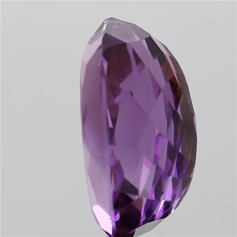 9.75 Carat 10.73 Ratti Natural American Oval shape Purple Amethyst Gemstone.