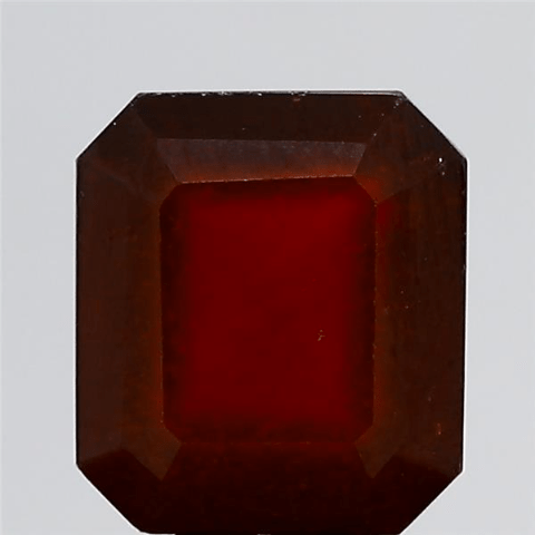 9.76 Carat 11 Ratti IGL Certified Natural Ceylon (Sri Lanka) Octagonal shape Hessonite (Gomed) Gemstone.