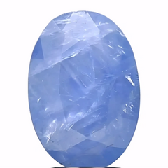 Ceylon Blue Sapphire Unheated & Untreated 2.65 carat Oval Shape Certified
