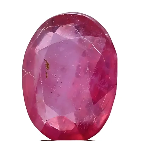 3.31 carat heated treated Bangkok Ruby