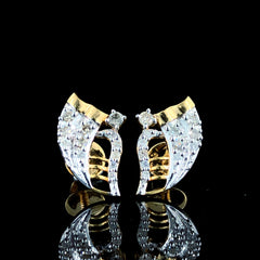 14K yellow Gold 0.29ct Natural Diamond Earrings