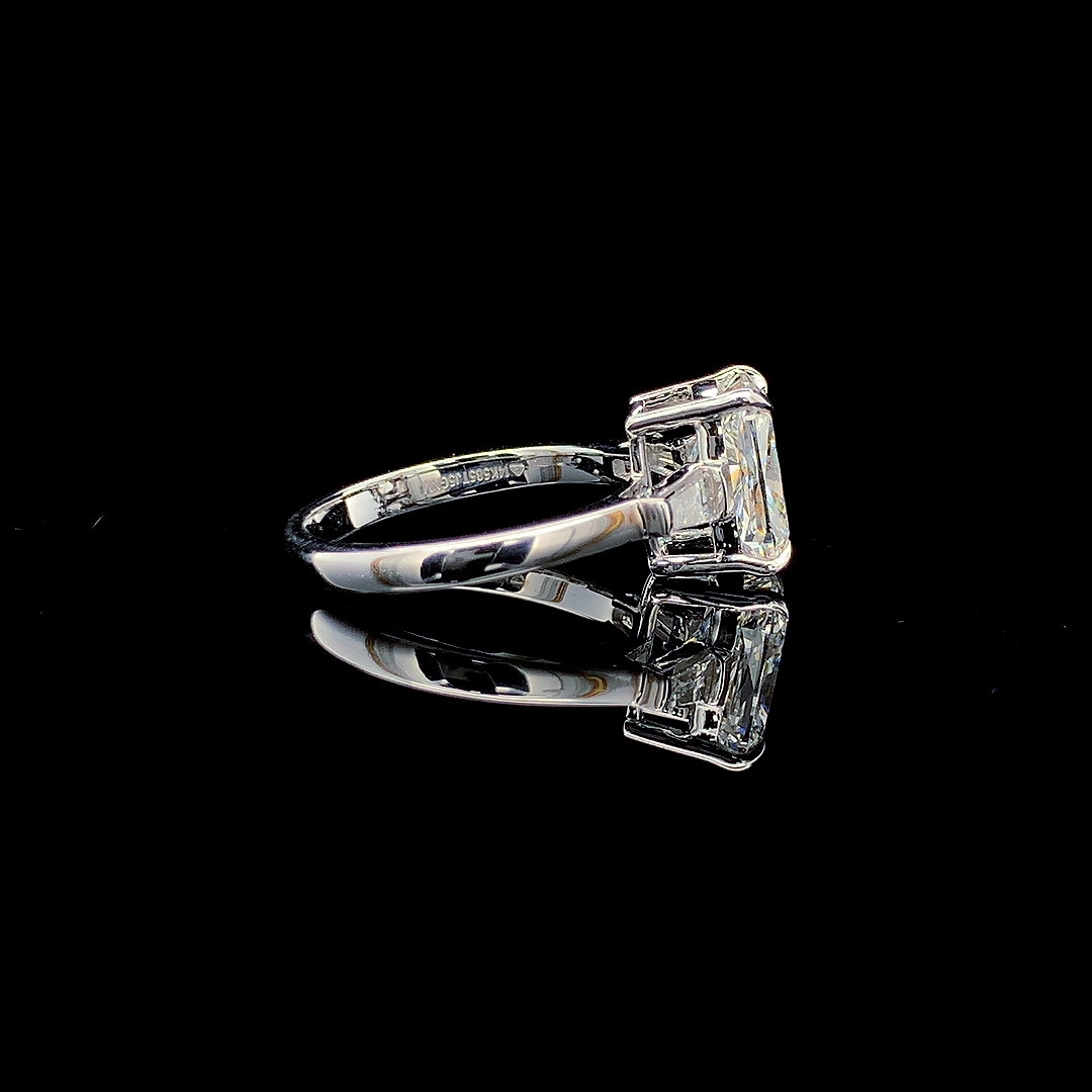3.18ct Cushion Lab Diamond Ring 14K | SolitaireMart