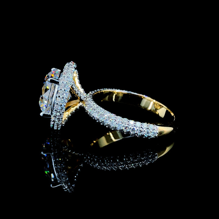 5.6ct Lab Diamond Ring in 14K Gold | SolitaireMart