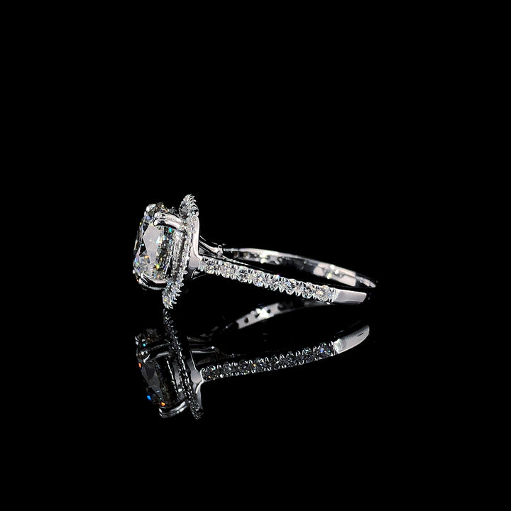 3.94ct Lab Diamond Ring in 18K Gold | SolitaireMart