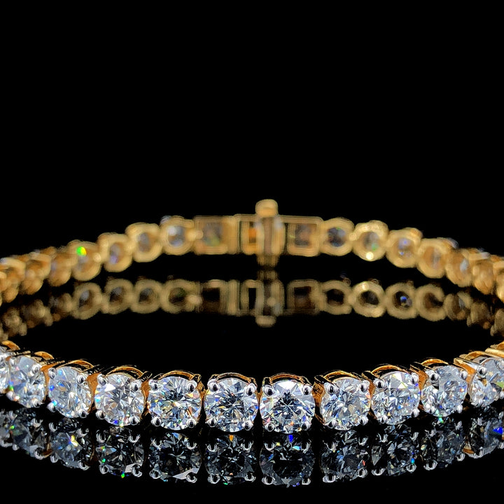 13.11ct Lab-Grown Diamond Bracelet 