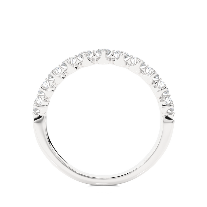 Stunning 14K White Gold Diamond Ring with 0.57ct Natural Diamond.